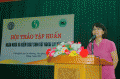 HỘI THẢO TẬP HUẤN NGĂN NGỪA VÀ KIỂM SOÁT SINH VẬT NGOẠI LAI XÂM HẠI